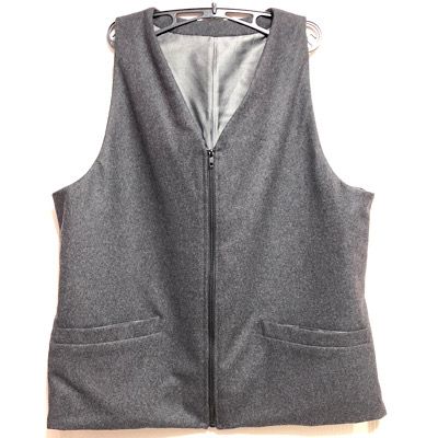 couture gilet homme